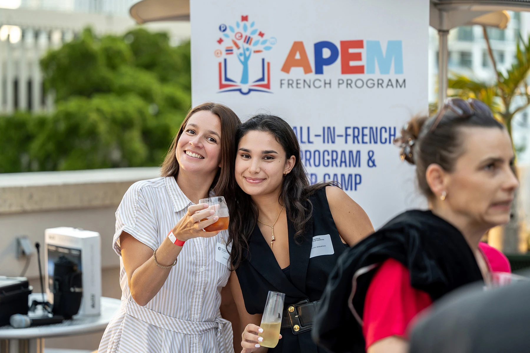 Camille Jacquemont and Pascale Villet